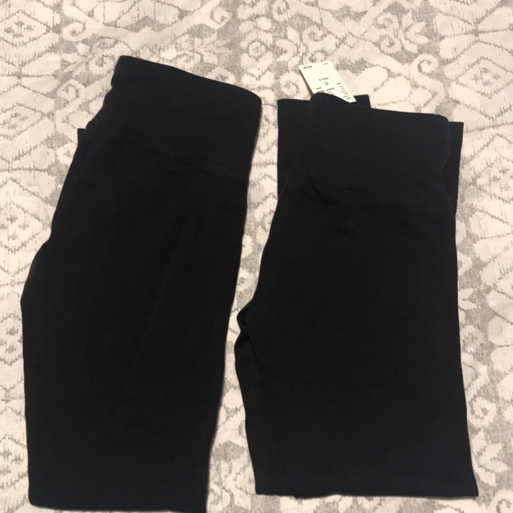 2 pair Justice leggings size 8